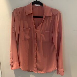 Express portofino slim fit blouse